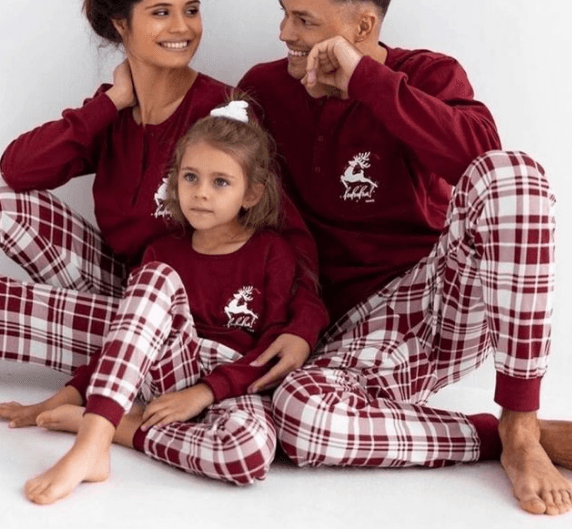 Кофта штани червоні олені Zoraya Kids Sensis